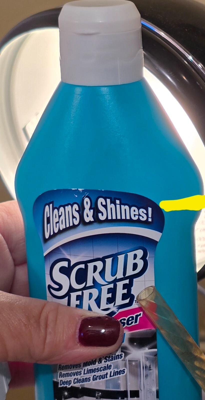 AMG Brands Scrub Free Gel Cleanser w/Bleach Kitchen, Bathroom Cleaner