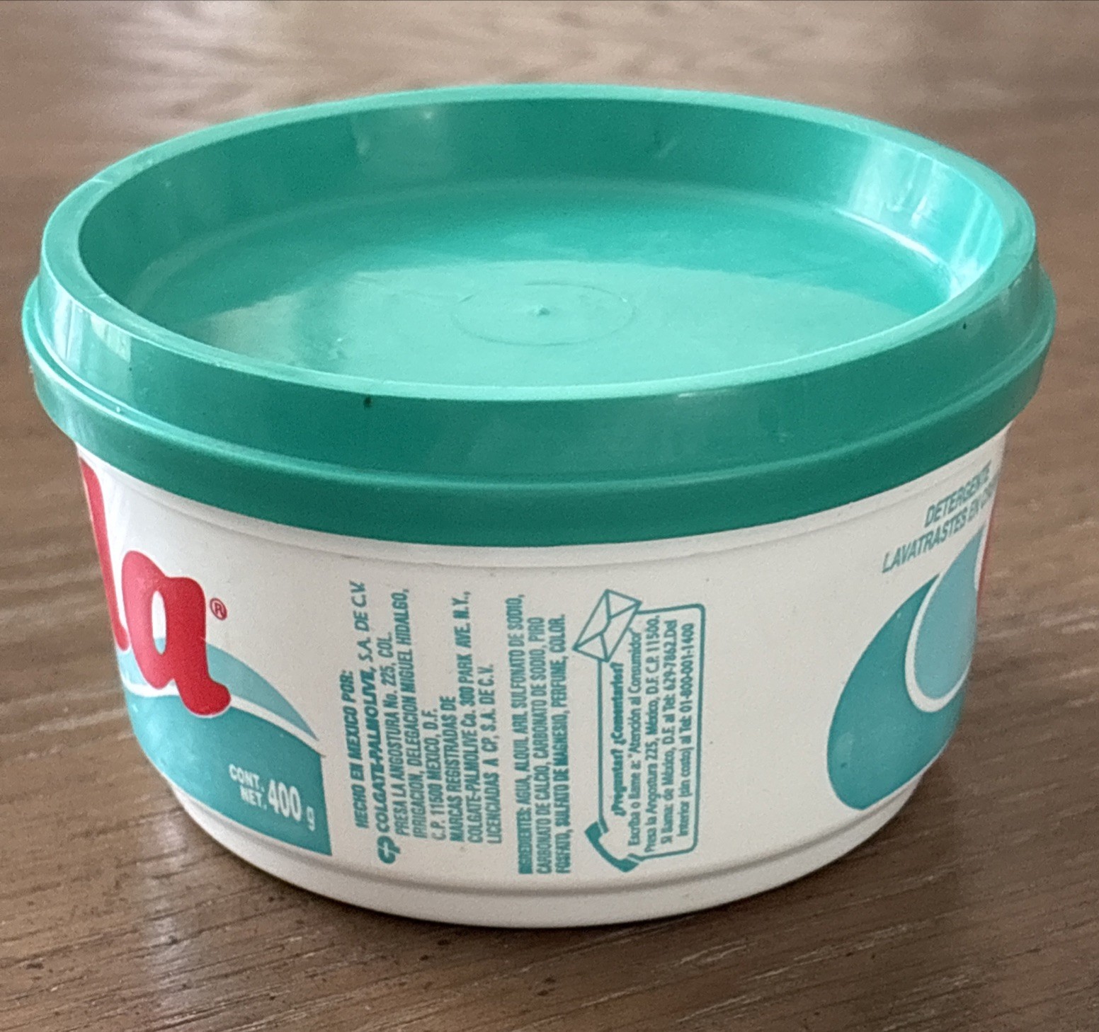 Vintage OLA Dish Washing Paste Detergent 14oz Mexico Discontinued HTF