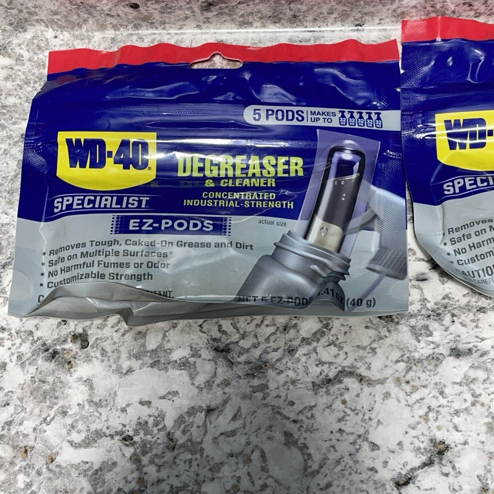 WD-40 Specialist Degreaser and Cleaner EZ-PODS, Industrial-Strength 2x 5 PACKS