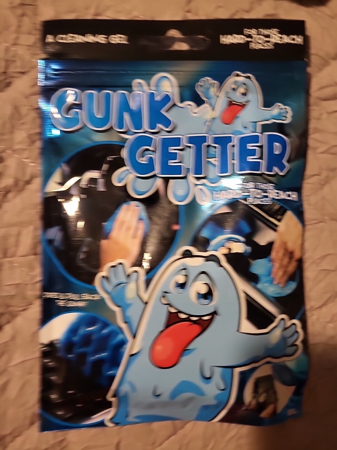 Gunk Getter Cleaning Gel For Those Hard To Reach Places- 1 Resealable Pouch B71