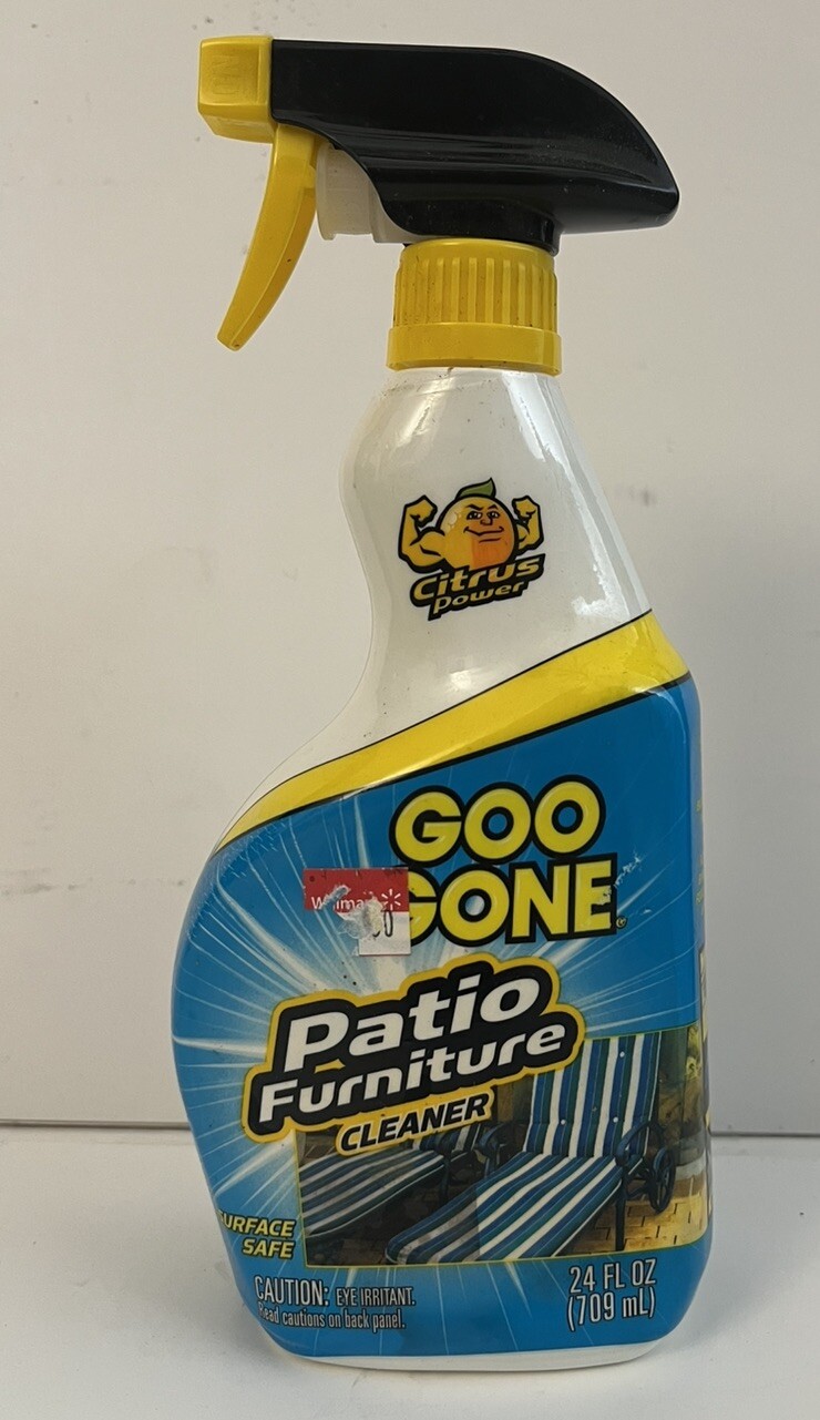 Goo Gone Outdoor Patio Furniture Cleaner Spray 24 oz. Discontinued Lot Of 3