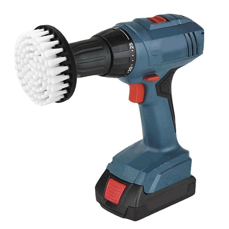 5in Soft Electric Drill Brush Cleaner Tool For Cleaning Carpet Leather Reliable