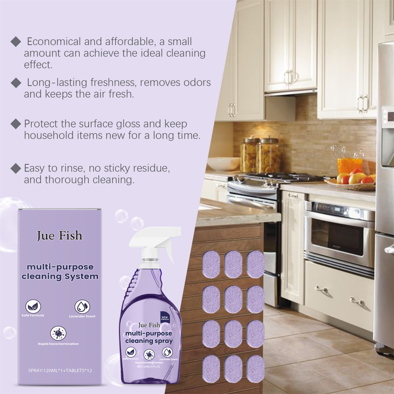 podafj Dr Clean Spray Cleaner for Ovens, Nuroclean spray, 2026 new Nuroclean