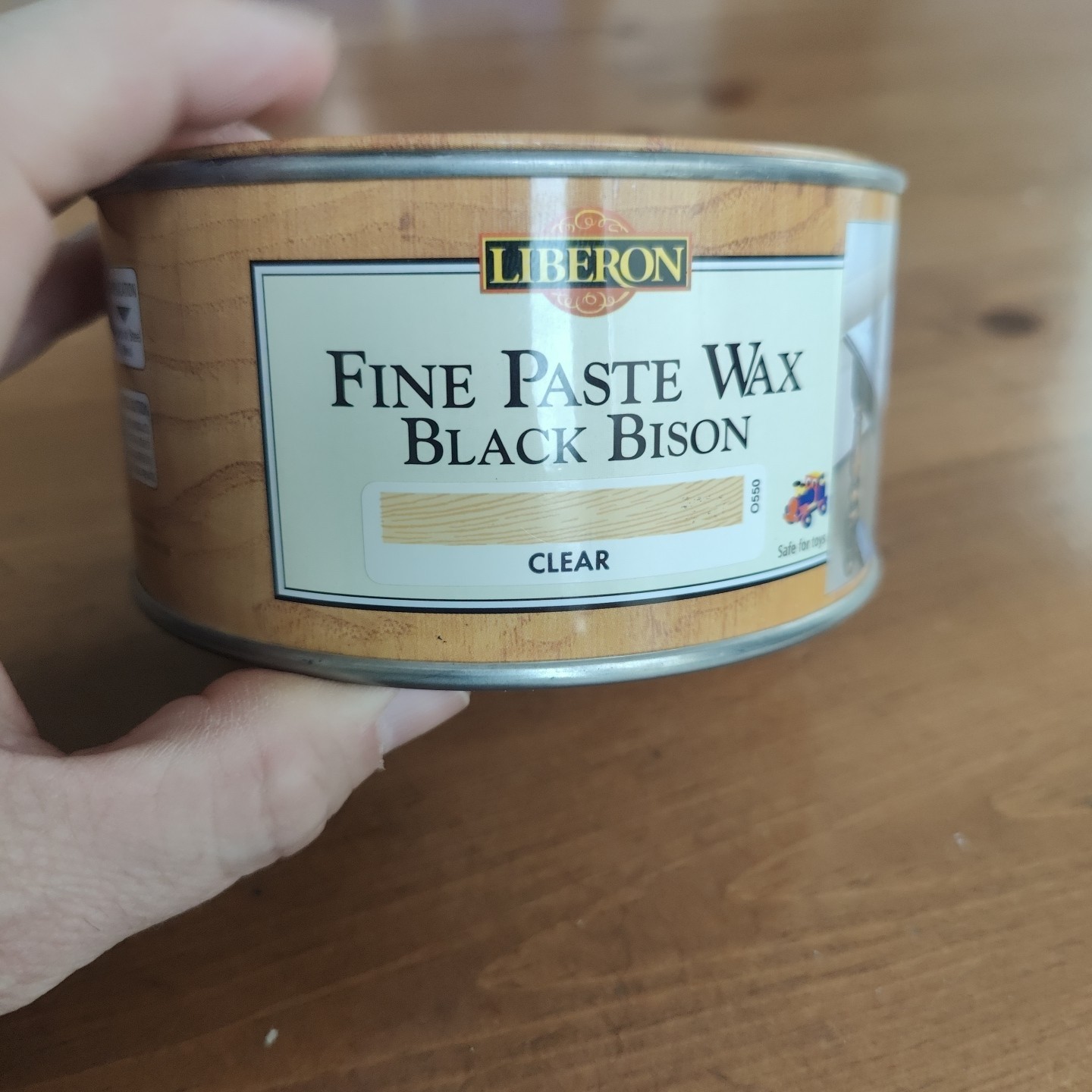 Liberon – Wax Polish Black Bison Clear Paste – 150ml Read $