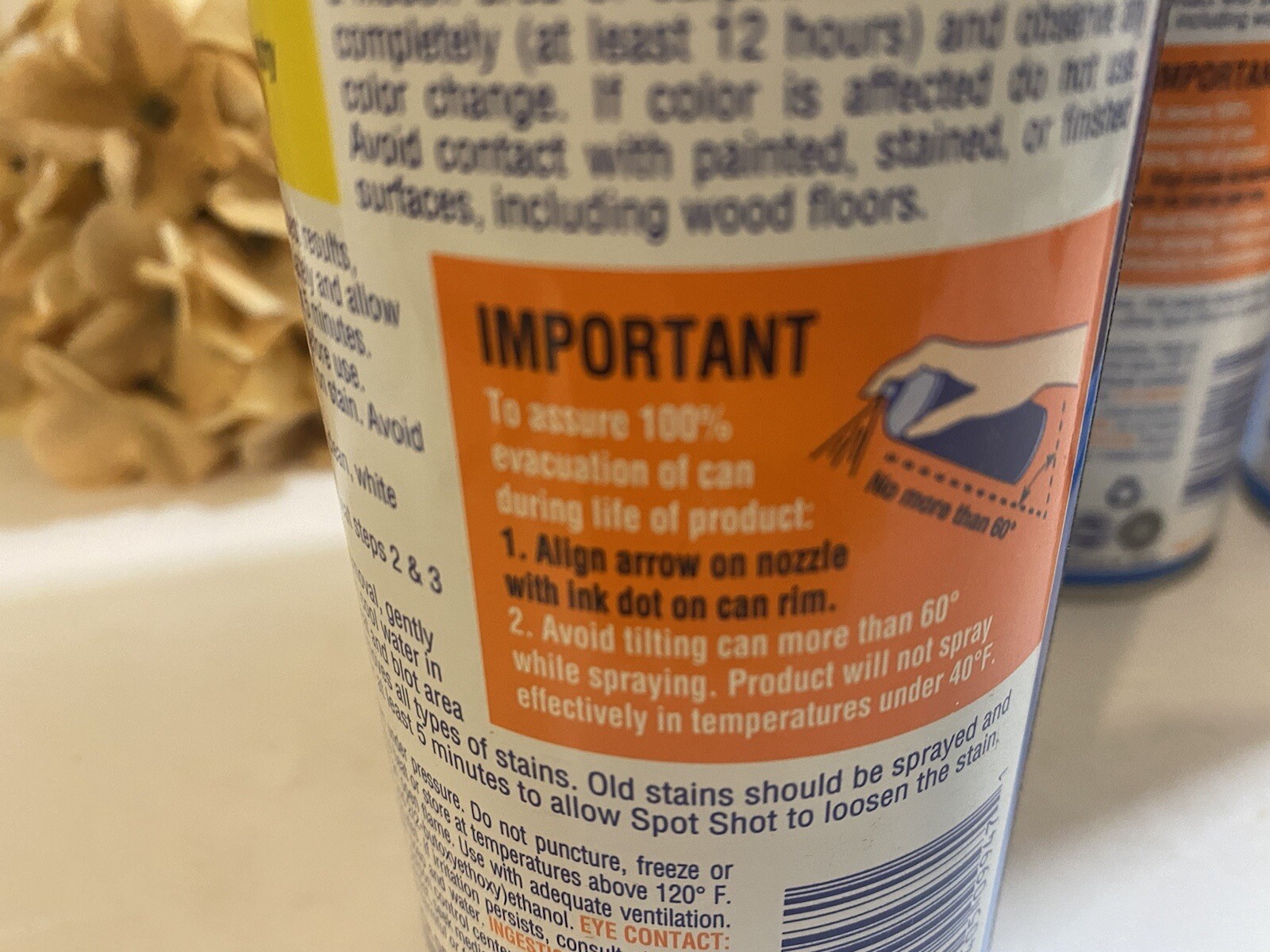 3 Spot ShotA Instant Carpet Stain Remover Aerosol, 16 OZ