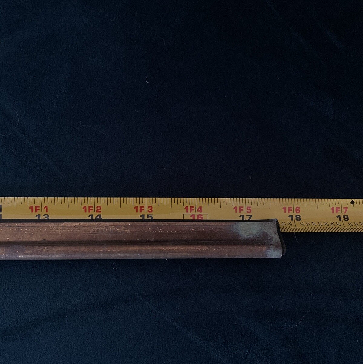 Vintage Ettore Brass Window Squeegee North Squeeze Made in USA 16″ Cleaning