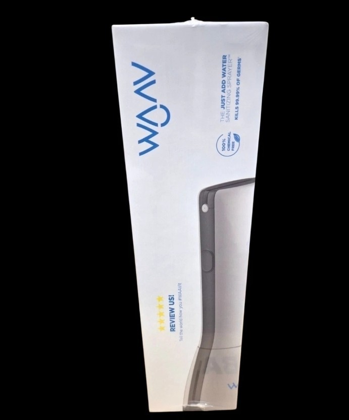 1 WAAV Ozone Water Sanitizing & Disinfecting Sprayer NEW SEALED Spray Bottle
