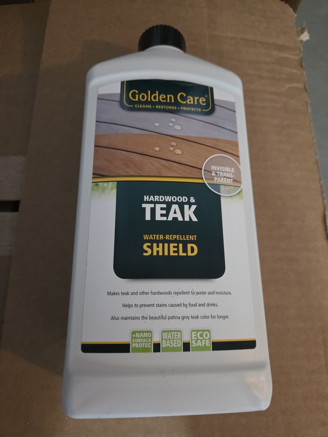 GOLDEN CARE – Hardwood & Teak Shield (Invisible & Transparent)