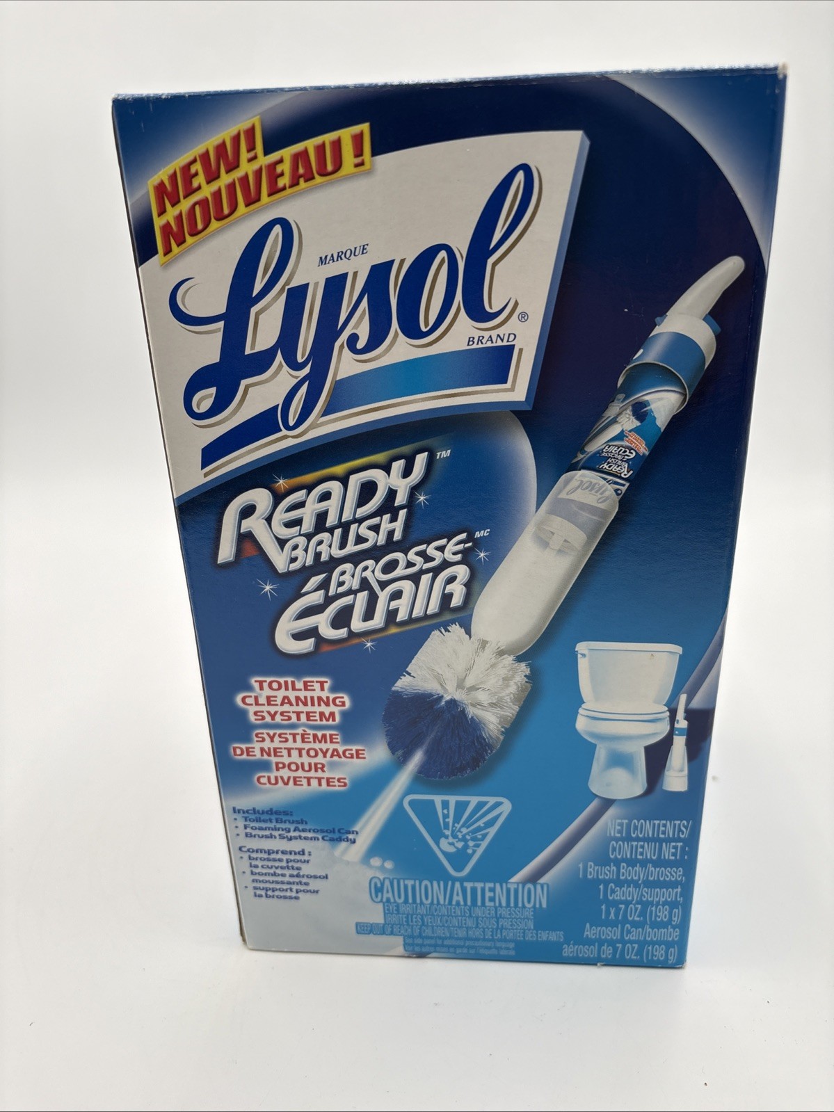 NEW Box LYSOL Ready Brush Refill Toilet Bowl Cleaning System Bathroom Cleaner