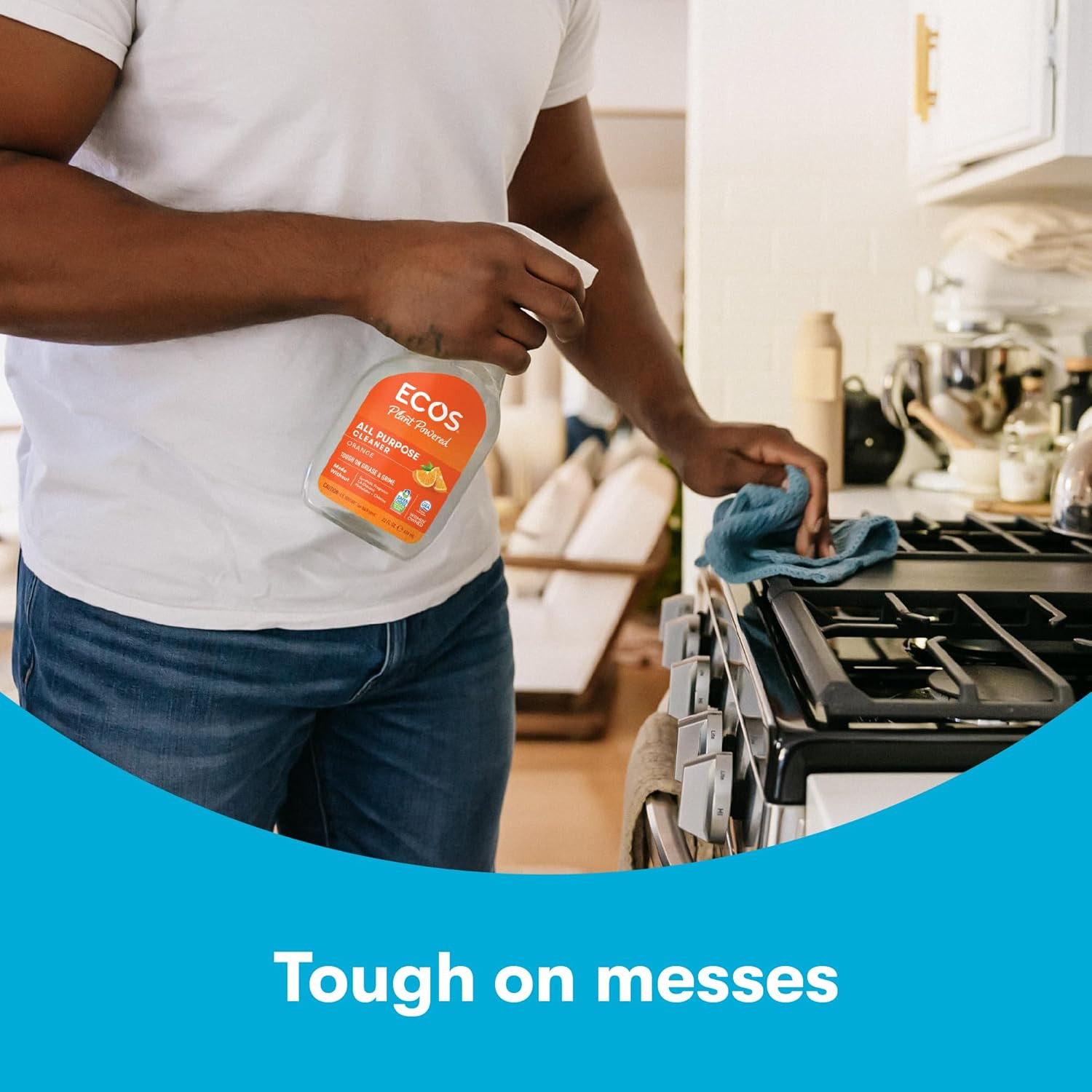 Plant-Based Multi-Surface Cleaner Spray, No Harsh Chemicals – for Counters, Glas