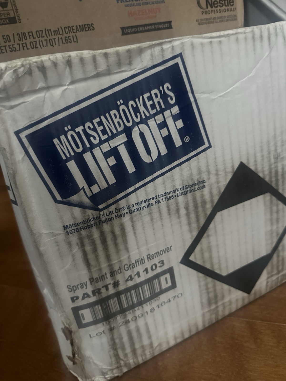 Motsenbocker’s Lift-Off® 4 Spray Paint Graffiti Remover, 32oz, Bottle, 6/Carton