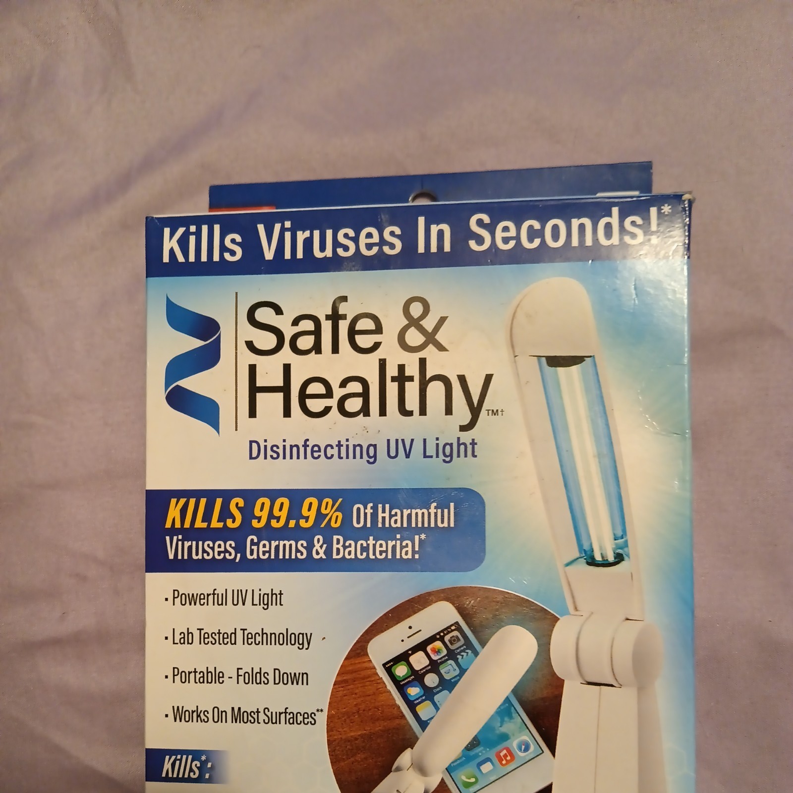 UVC light Disinfecting Sterilizing Handheld Portable Ultra Violet LED Lamp New