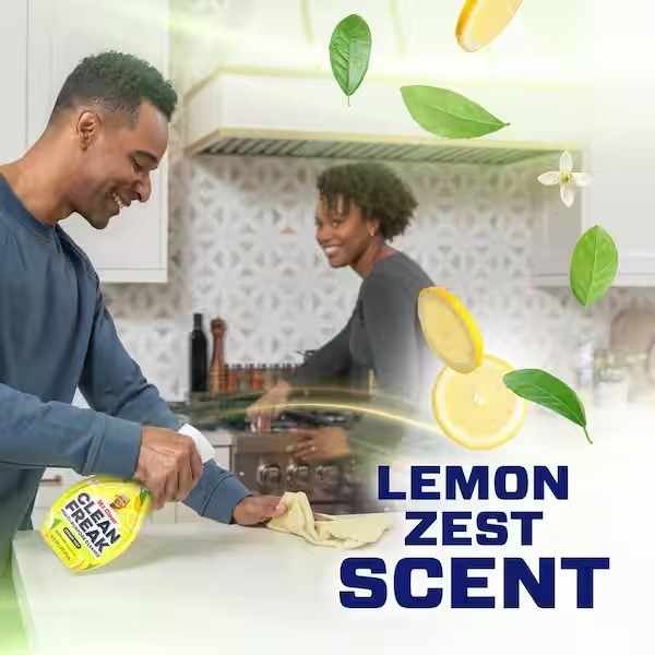 Mr. Clean 16oz Lemon Zest Scent Clean Freak Deep All Purpose Cleaning Mist Spray