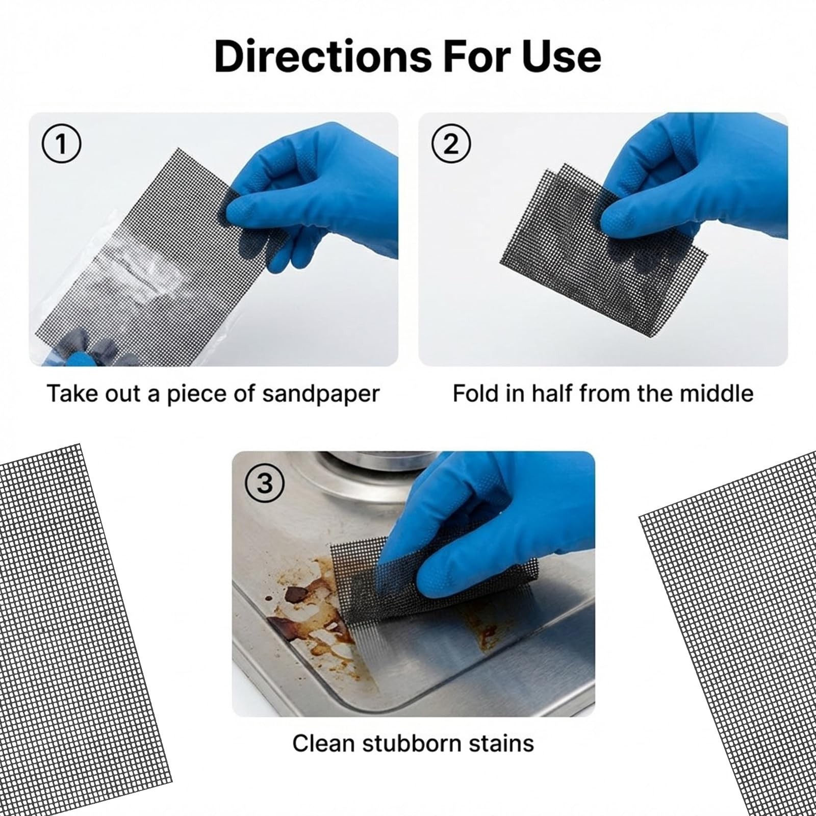 15PCS Cleaning Screens for Toilets, 5.5×4 Inch Flexible Mesh Pads Bowl Screen…