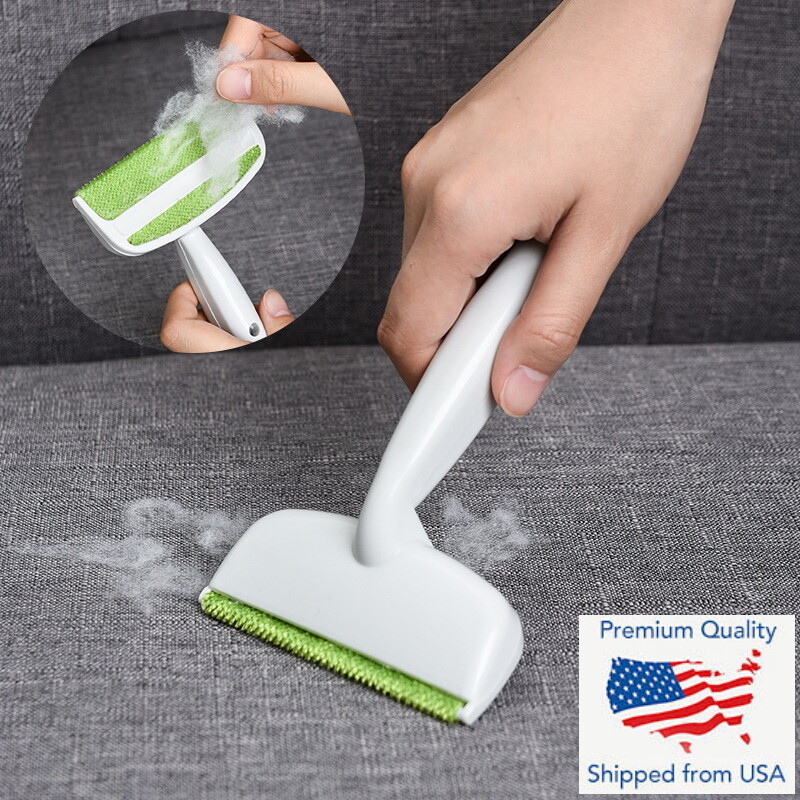 2pcs Car Seat Sofa Gap Vent Bed Dust Cleaner Remover Dog Cat Pet Hair Lint Brush
