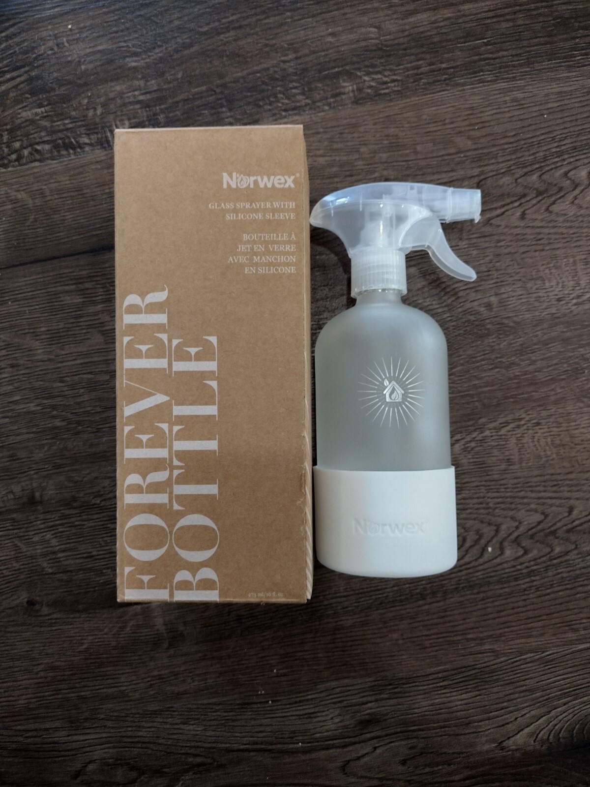 Norwex Cleaning Paste 200mL / 6.76 Fl Oz + Forever Glass Spray Bottle