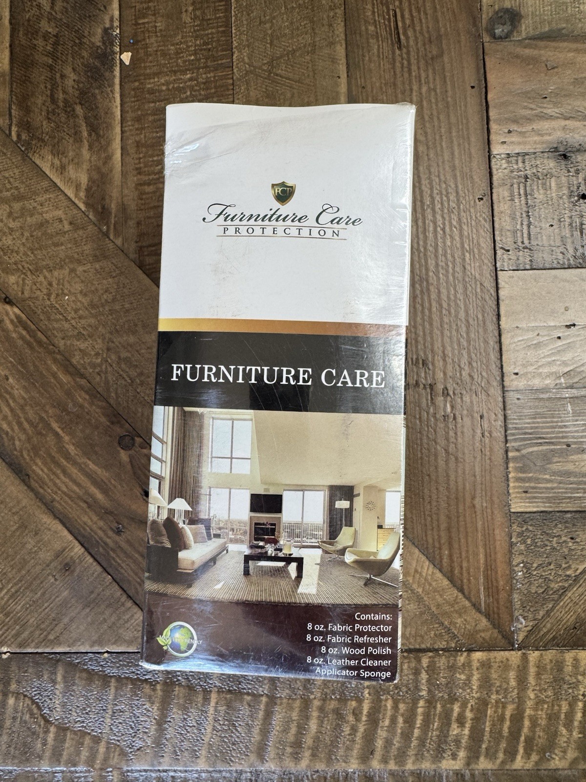 Furniture Care Protection Wood Polish 8 fl oz, Water-Based, 4 Pack, Brand New