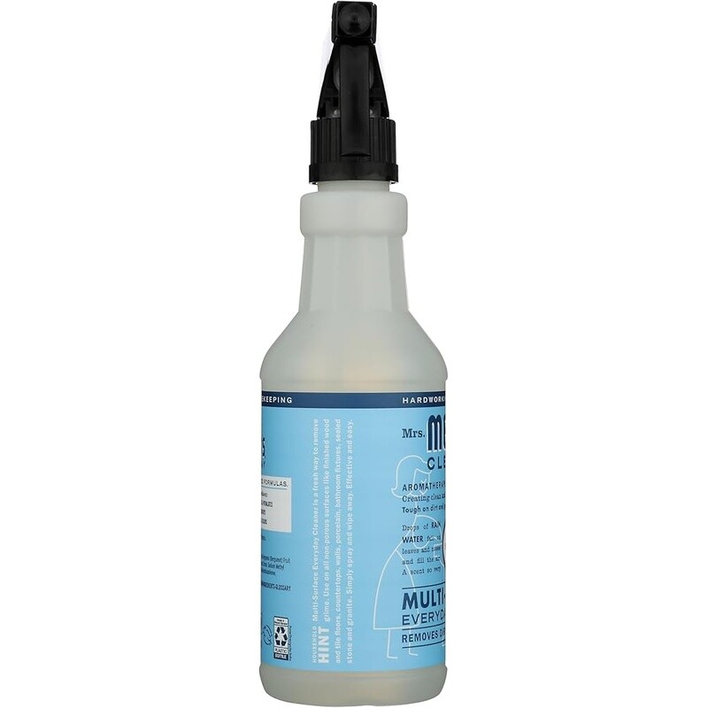 Multi-Surface Cleaner Rain Water Scent Liquid Cruelty-Free 16oz Home Use