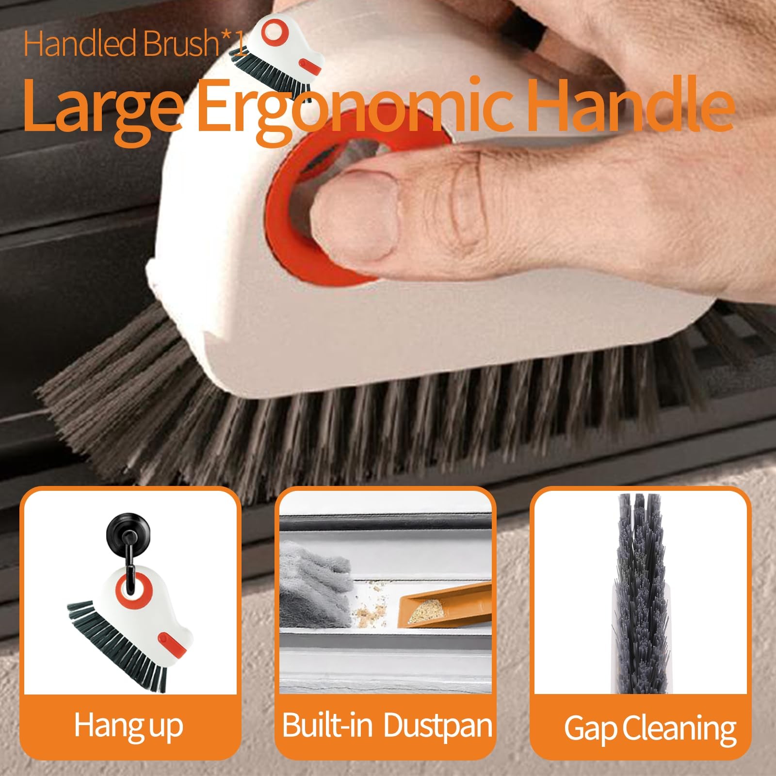 11PCS Window Track Cleaning Tools – Deep Clean Groove Gap Cleaning Brush Kit …