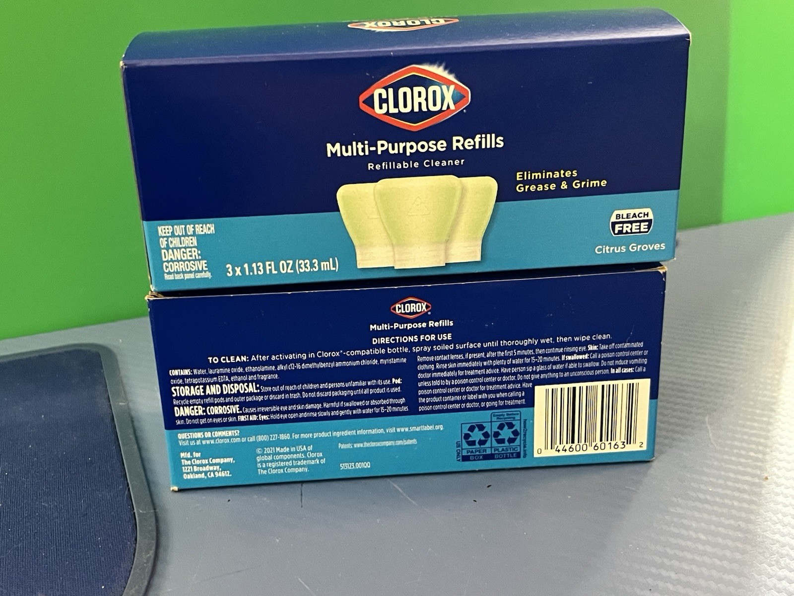 2-ea Clorox Multi-Purpose Spray Concentrate Refills, 3ct-Citrus Groves (6ct)