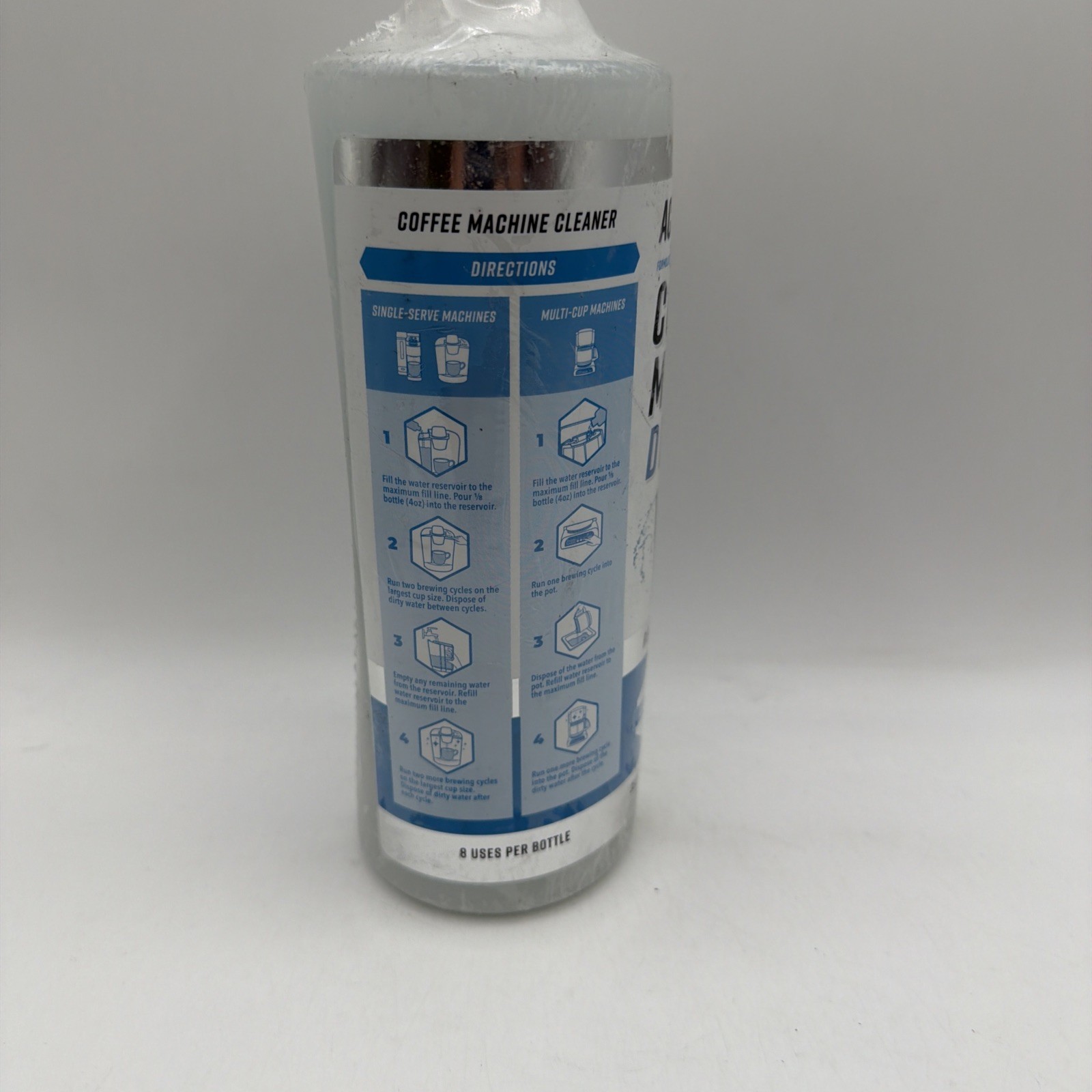Active Coffee Machine Descaler Descaling Solution 32oz Limescale Remover