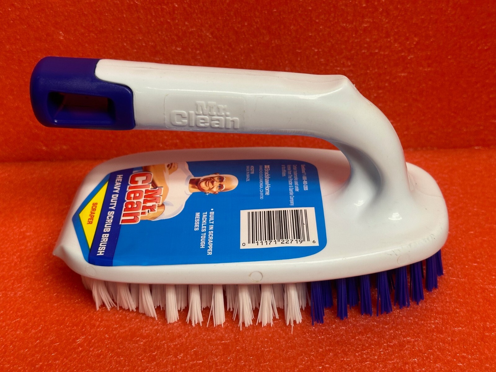 Mr clean Heavy Duty Scrub Brush Scrubber All Purpose Floor Carpet Pet Cleaning