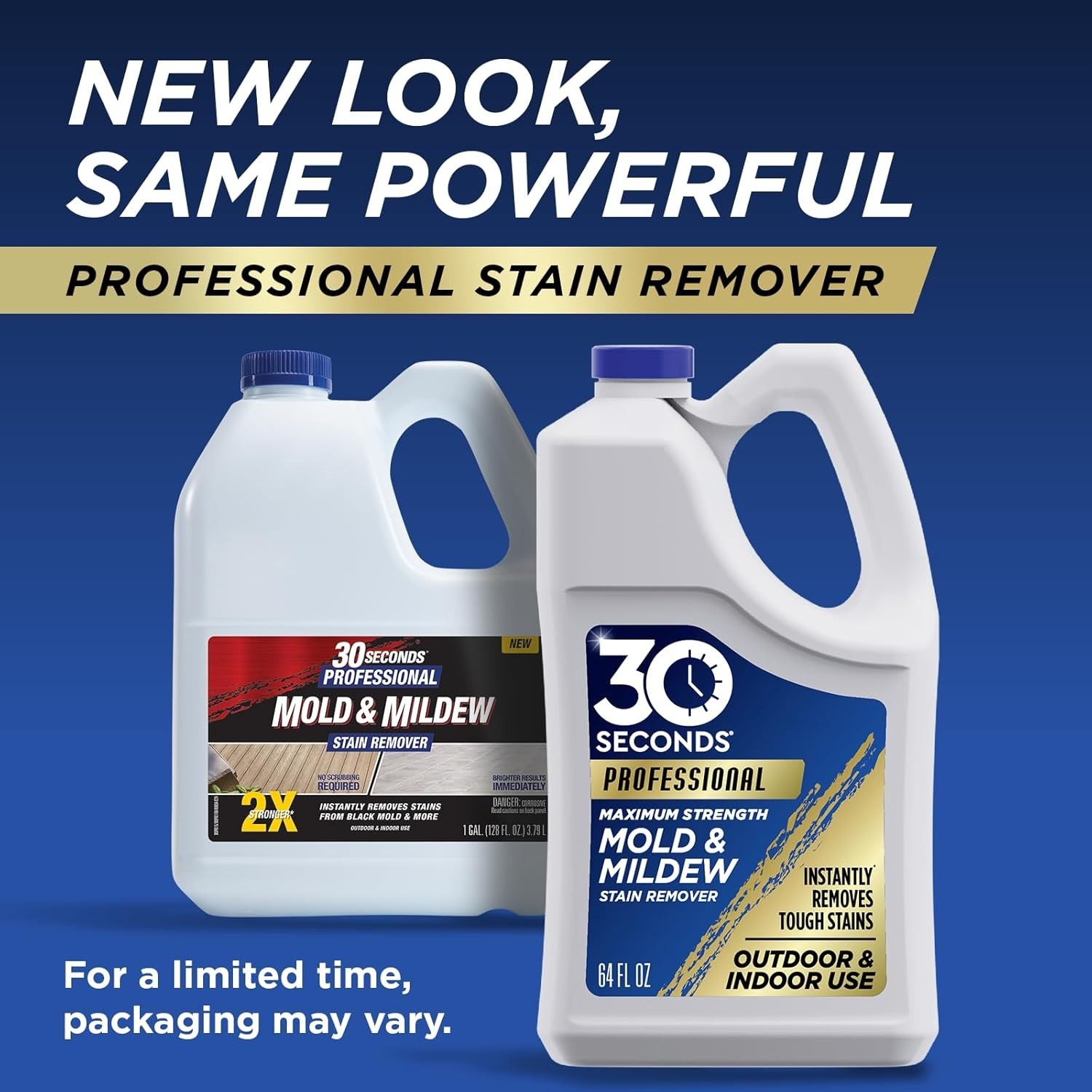 Instantly Brighten Pro Mold Remover 2 Gallons Scrub-Free Tough Stain Fighter