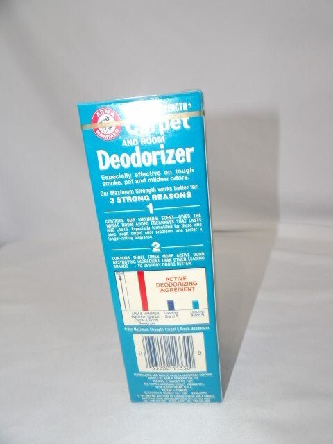 Arm & Hammer Floral Scent Carpet and Room Deodorizer Tough Odors 21oz Box Sealed