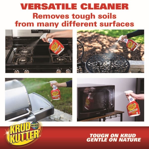 Krud Kutter Kk326 Liquid 32 Oz. Cleaner And Degreaser, Trigger Spray Bottle