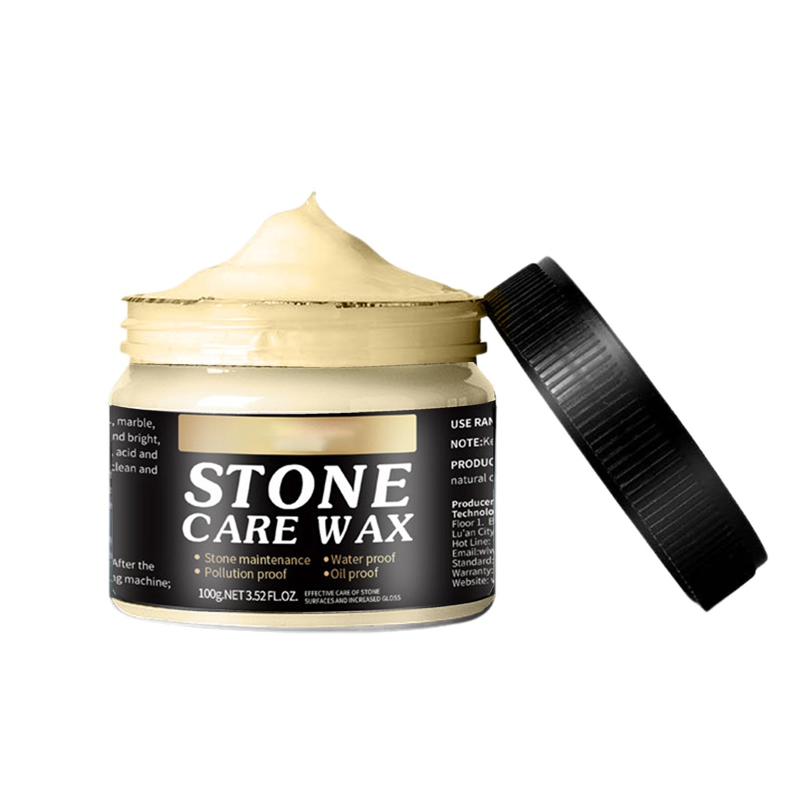 100g Stone Care Wax Polishing Crack Proof Polish Cleaner For Ceramic Tile Floors