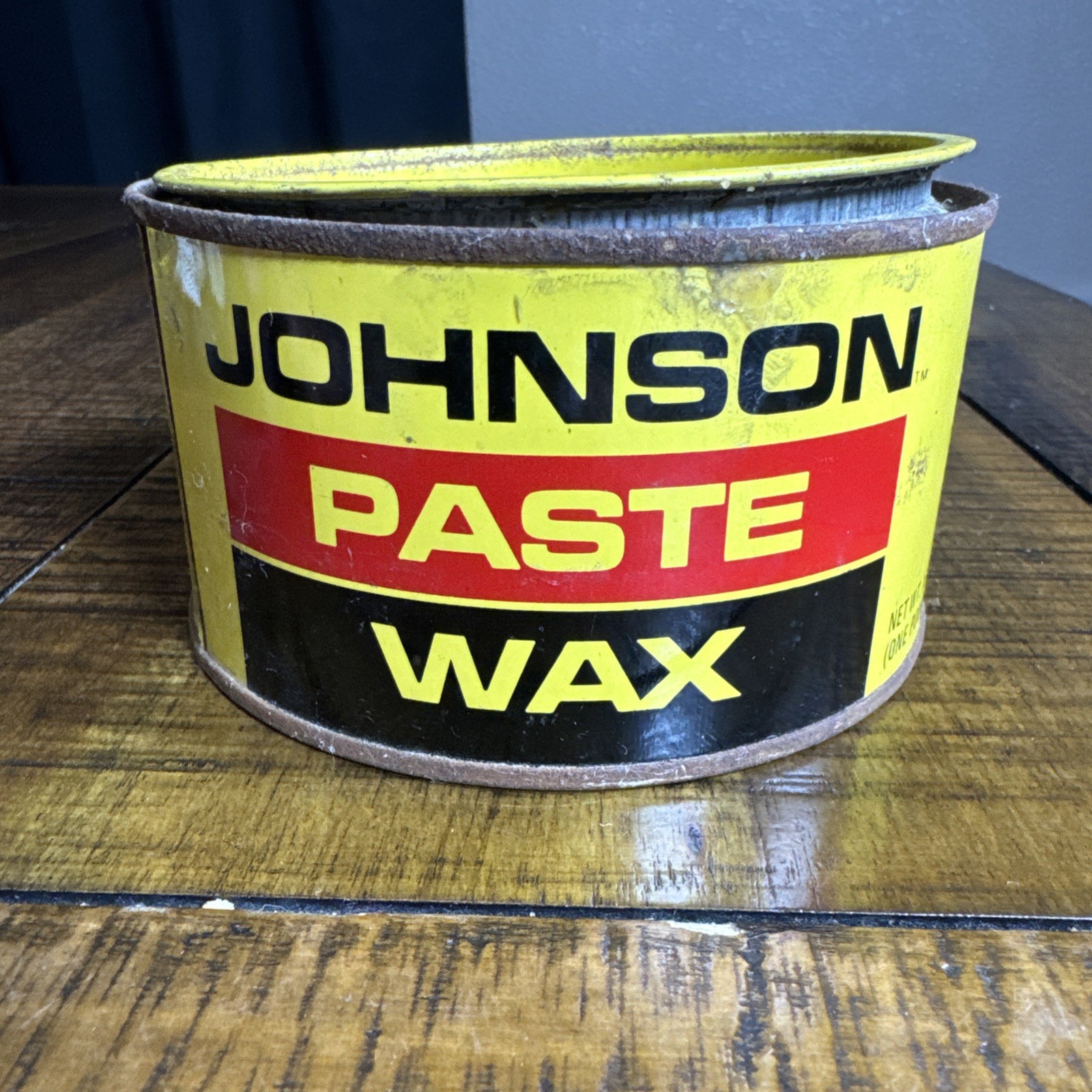 SC Johnson Paste Wax – the original everyone is looking for! 1 Lb Can Used
