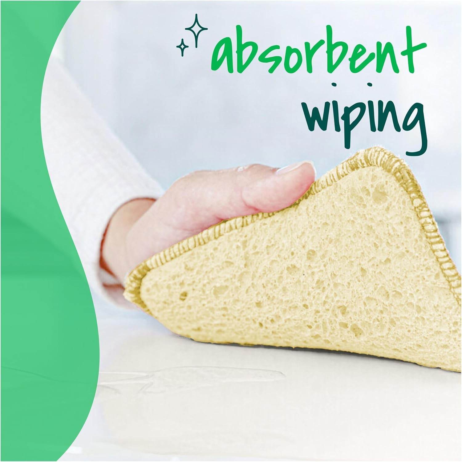 Scotch-Brite Dobie Scrub & Wipe Cloths, Sponge Cloths for Cleaning Kitchen,