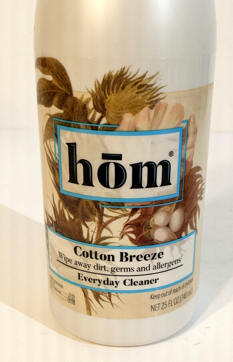 2 Hom Everyday All Purpose Creme Cleanser Cotton Breeze & Scent Free 25oz +Pumps
