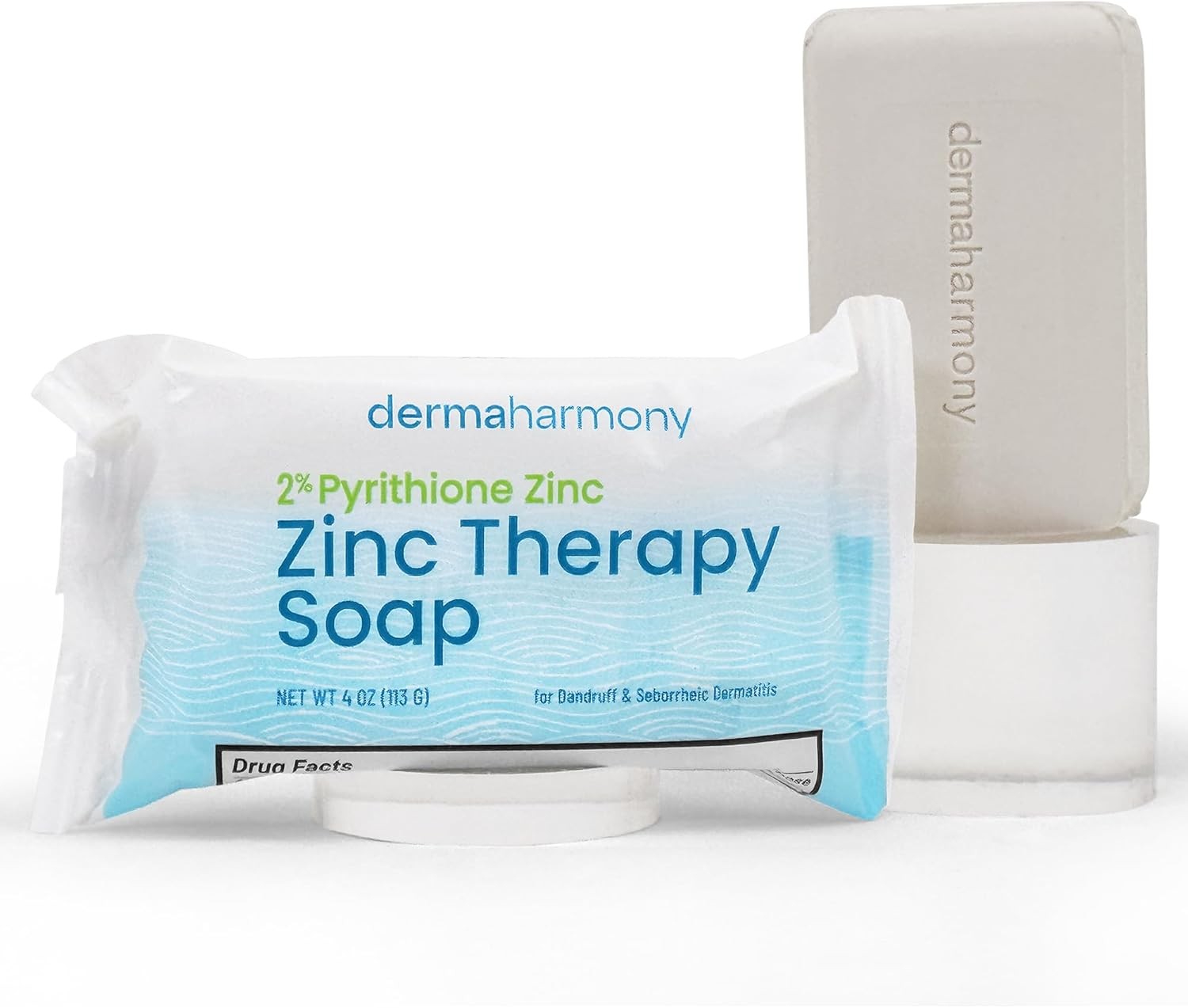 2% Pyrithione Zinc (ZnP) Bar Soap 4 oz – Crafted for Those with Skin Conditions