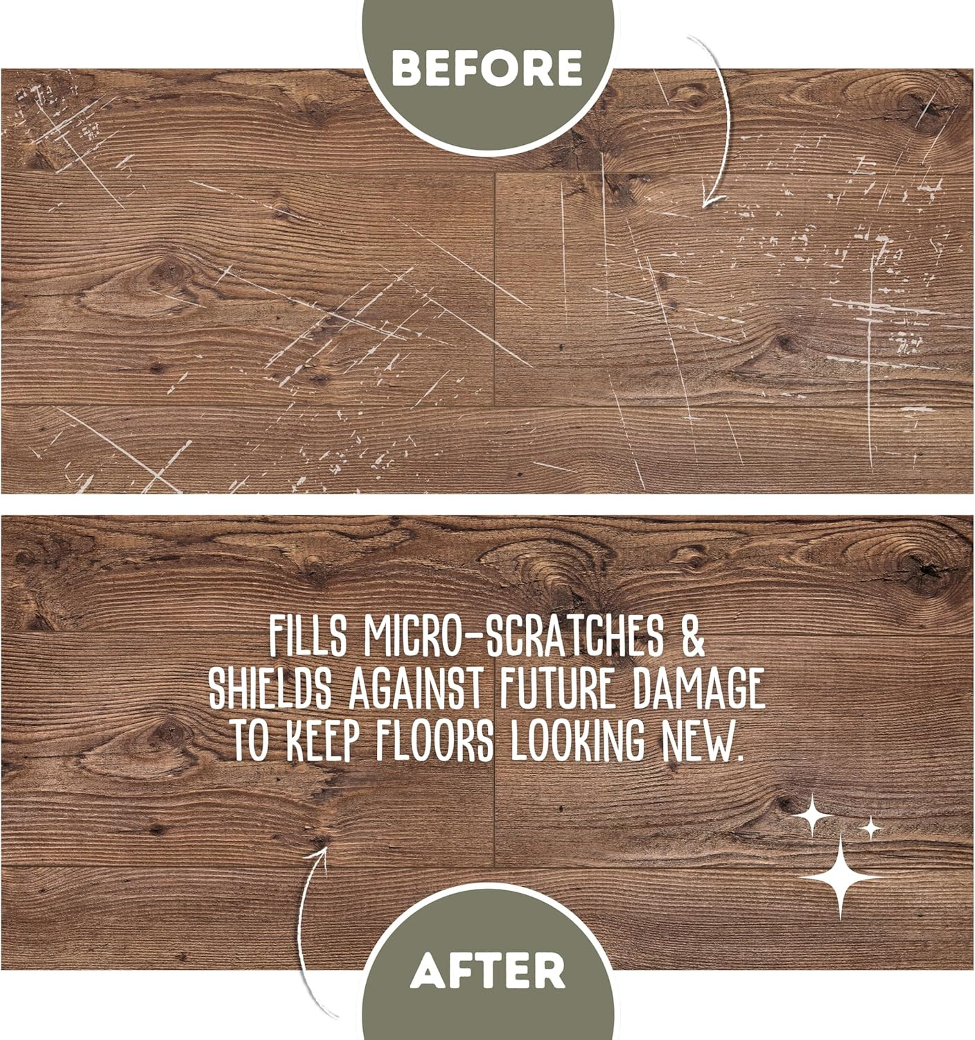 Hardwood Floor Luster-Polish 27Oz-2Pk | Plant-Derived W/Carnauba | Safer Choice,