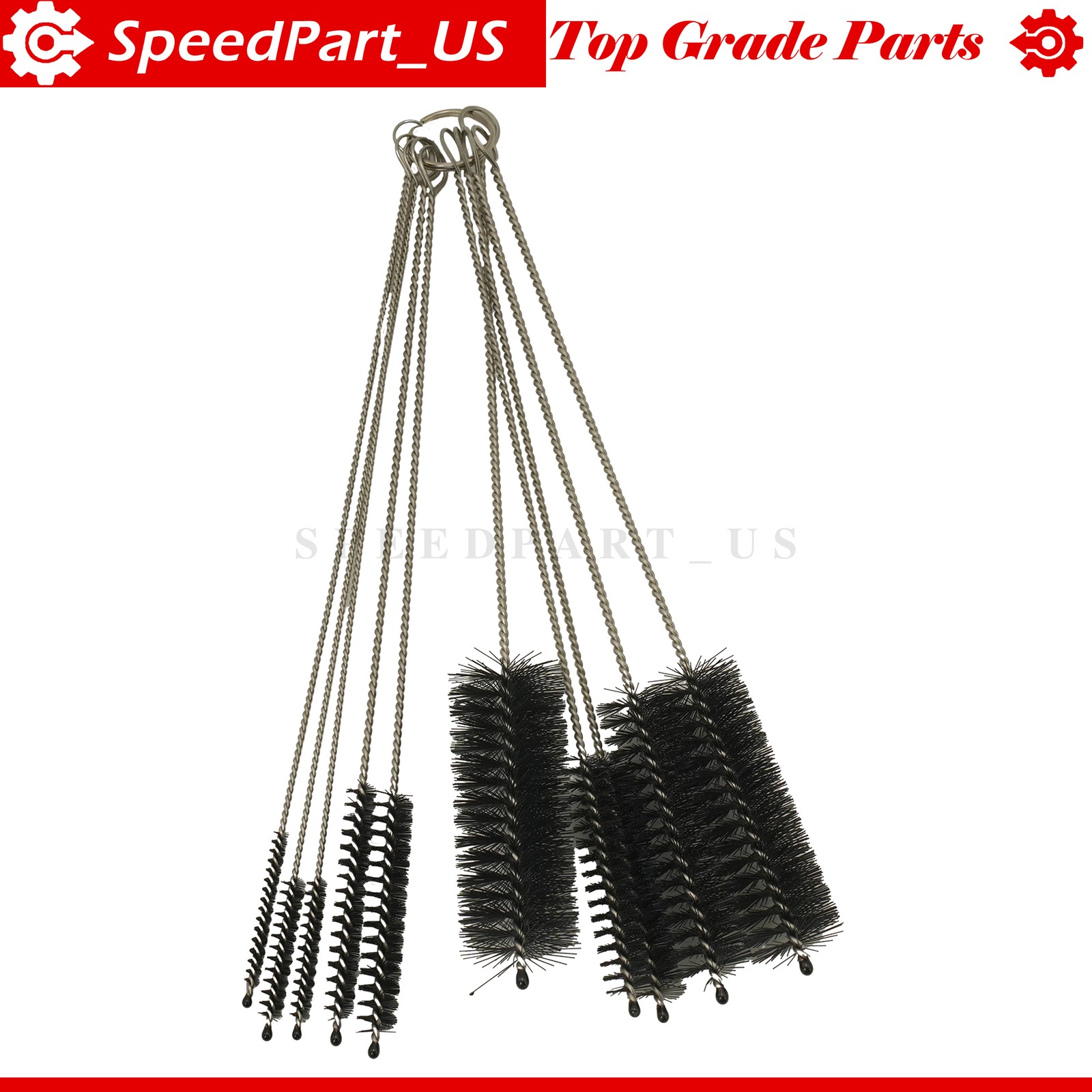 Fit Cleaning Nylon Cleaning Straw Brush Set 10PCS Bottle Tube Pipe Cleaner US