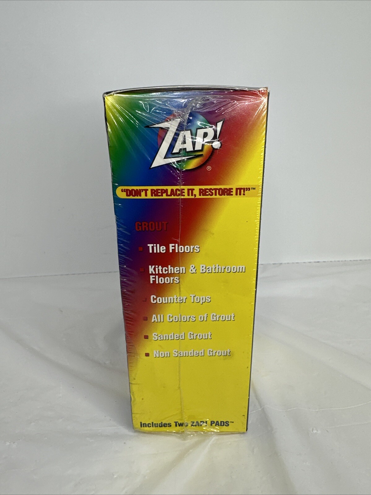 ZAP Twin Pack Professional Cleaner Restorer 16 oz Tile Grout Porcelain Colored