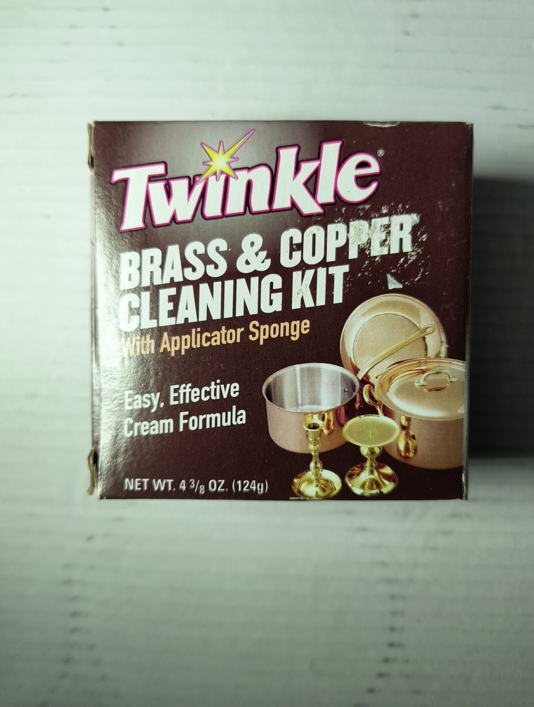 TWINKLE Brass/Copper Cleane Kit With Applicator Sponge 124 g