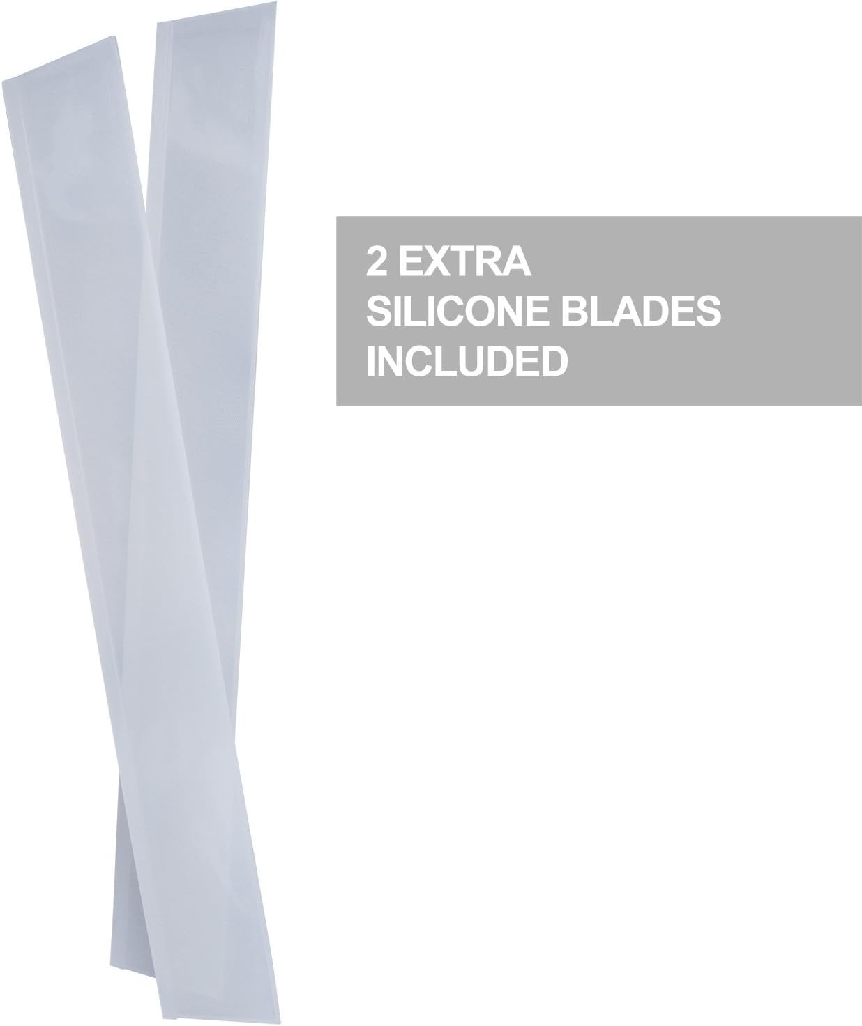 Versatile Silicone Squeegee with Comfortable Grip – Ideal for Glass & Windshield