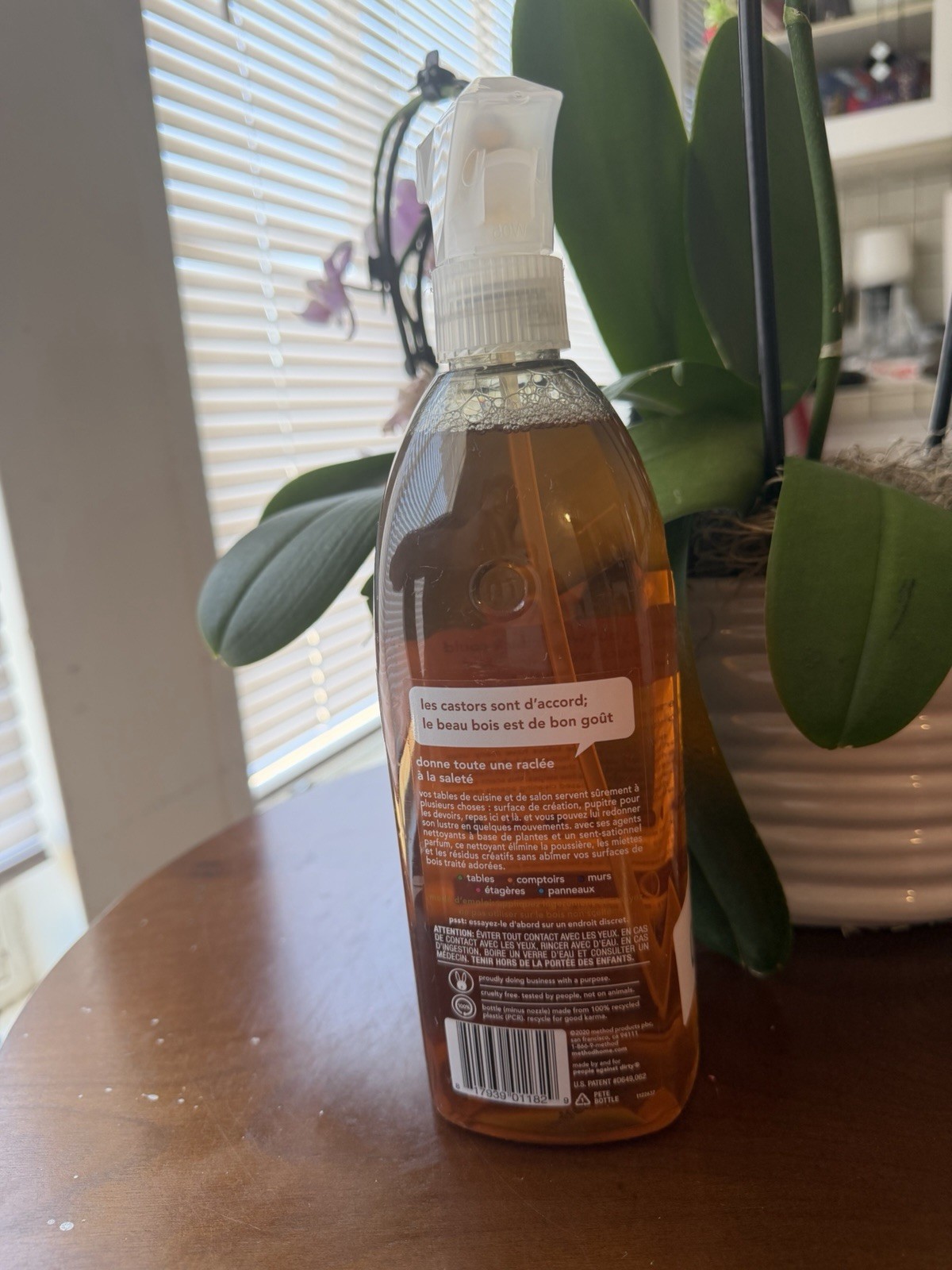 Method Daily Plant-Based Wood Cleaner Spray, Almond Scent, 28 fl oz