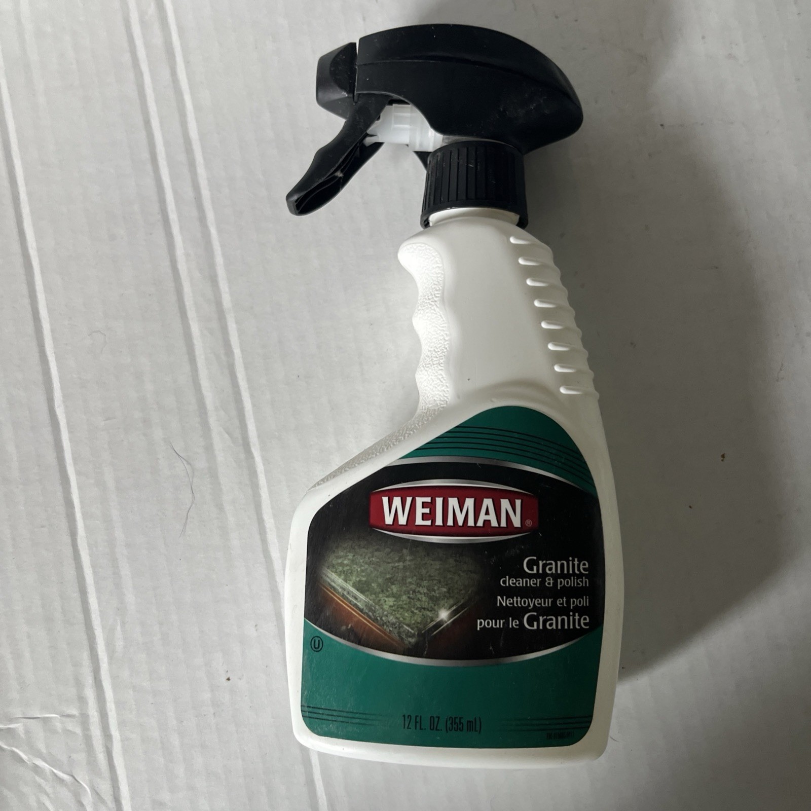Weiman Granite Cleaner & Polish Spray, 12 Ounce