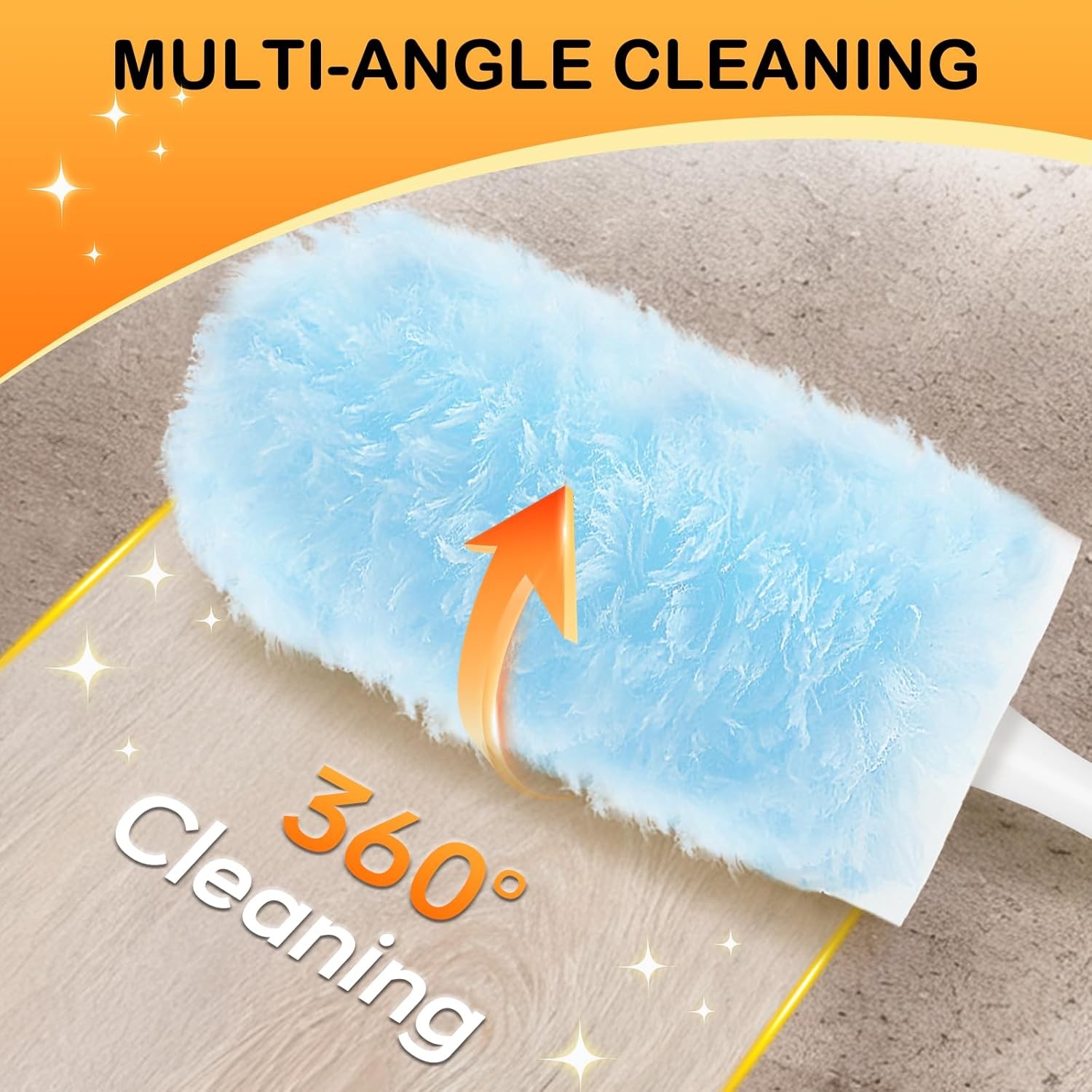 25 Count Duster Refills Compatible W/ Swiffer Dusters Cleaning Disposable Duster