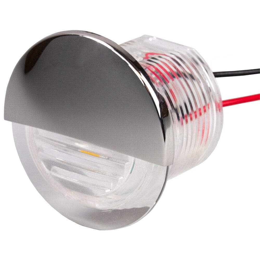 401274-1 Flush-Mount LED Courtesy Light – 1-1/2″ Round Blue