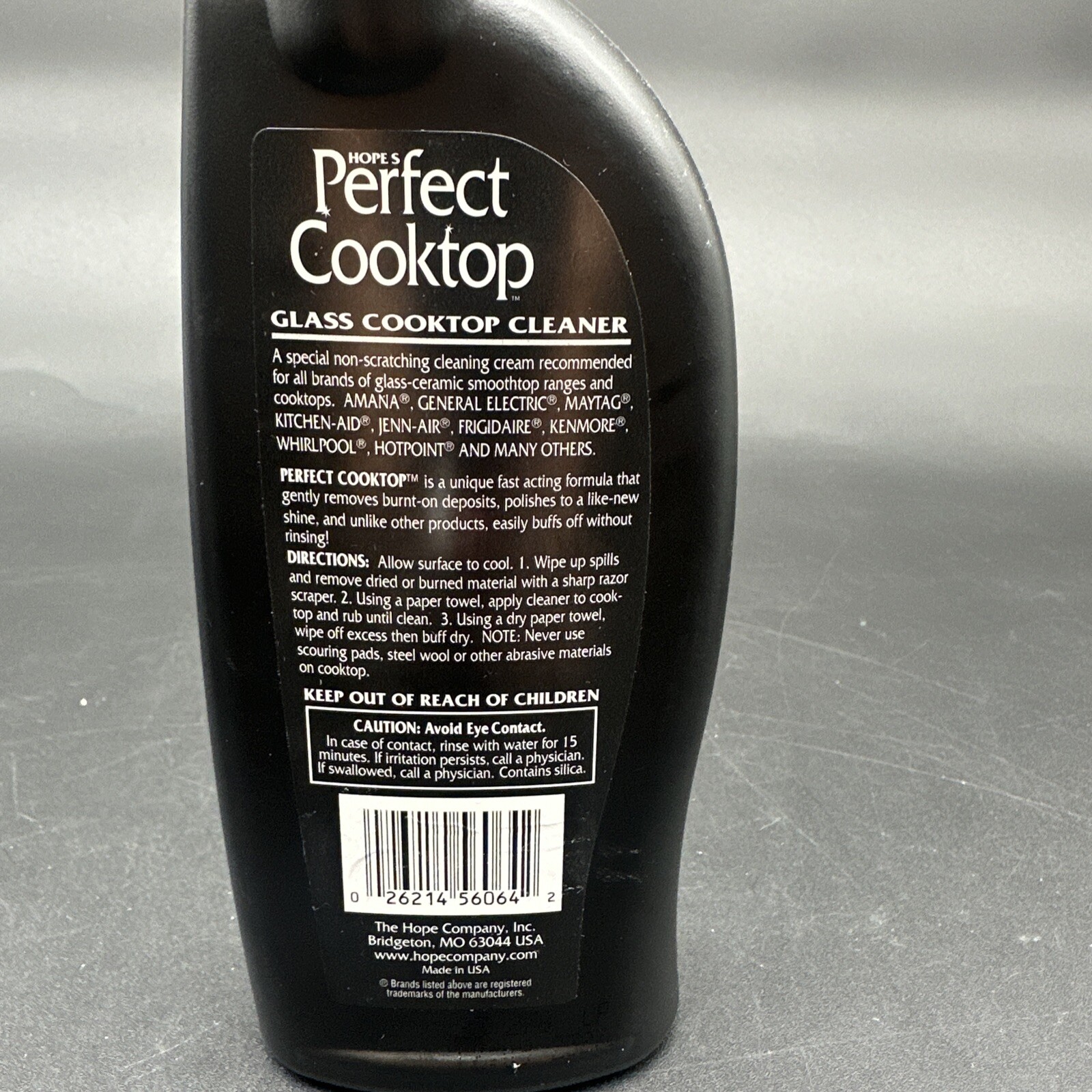 (3)HOPE’S PERFECT GLASS CERAMIC COOKTOP Smoothtop Ranges Gentle No-Rinse CLEANER