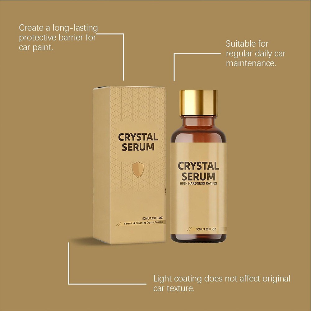 Ptz Crystal Serum – Advanced Graphene Ceramic Coating for Cars Enhanced 1PC/50ml