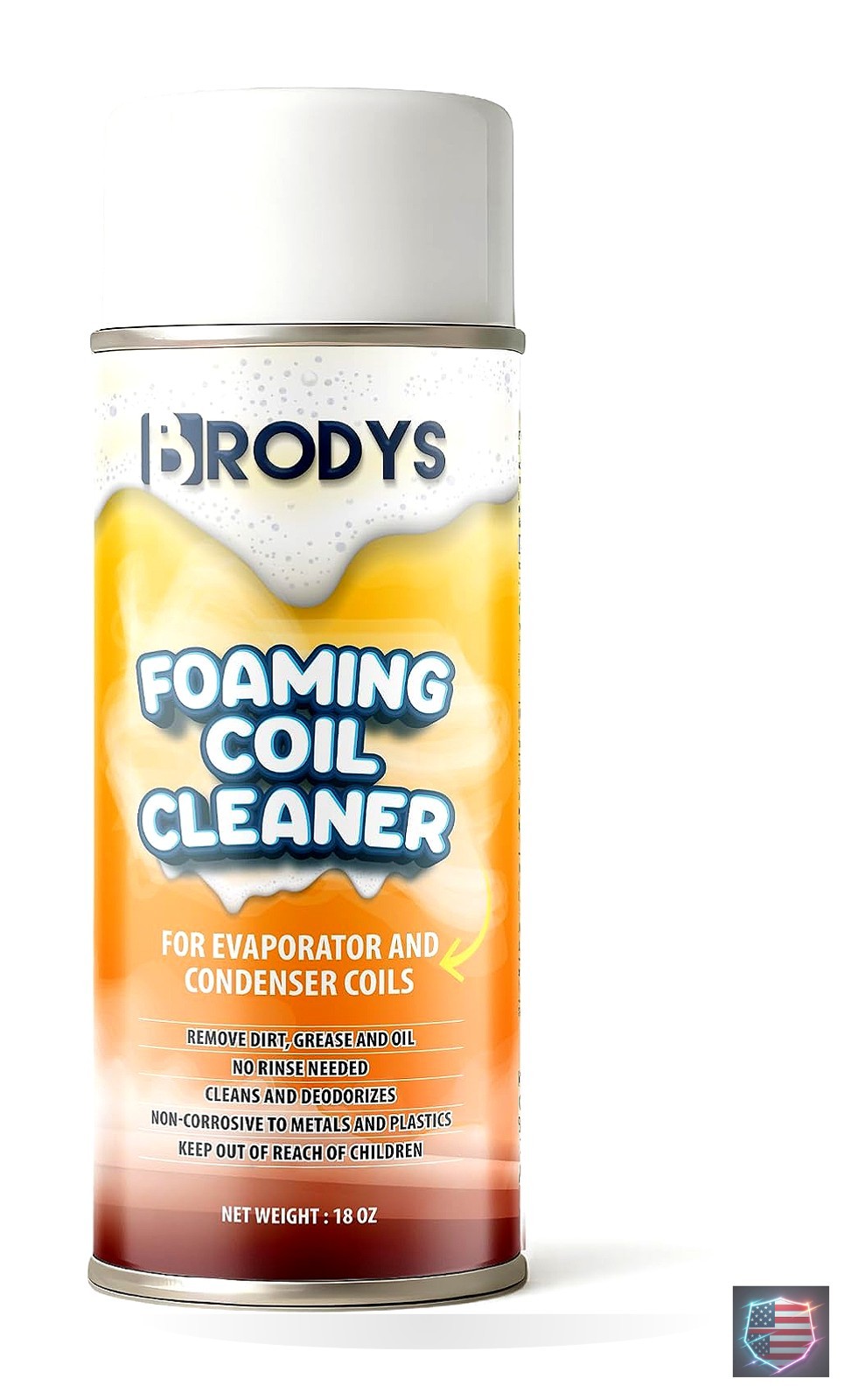 Foaming AC Coil Cleaner, No Rinse Formula 18oz, 1 Pack, Cleans | For A/C and …
