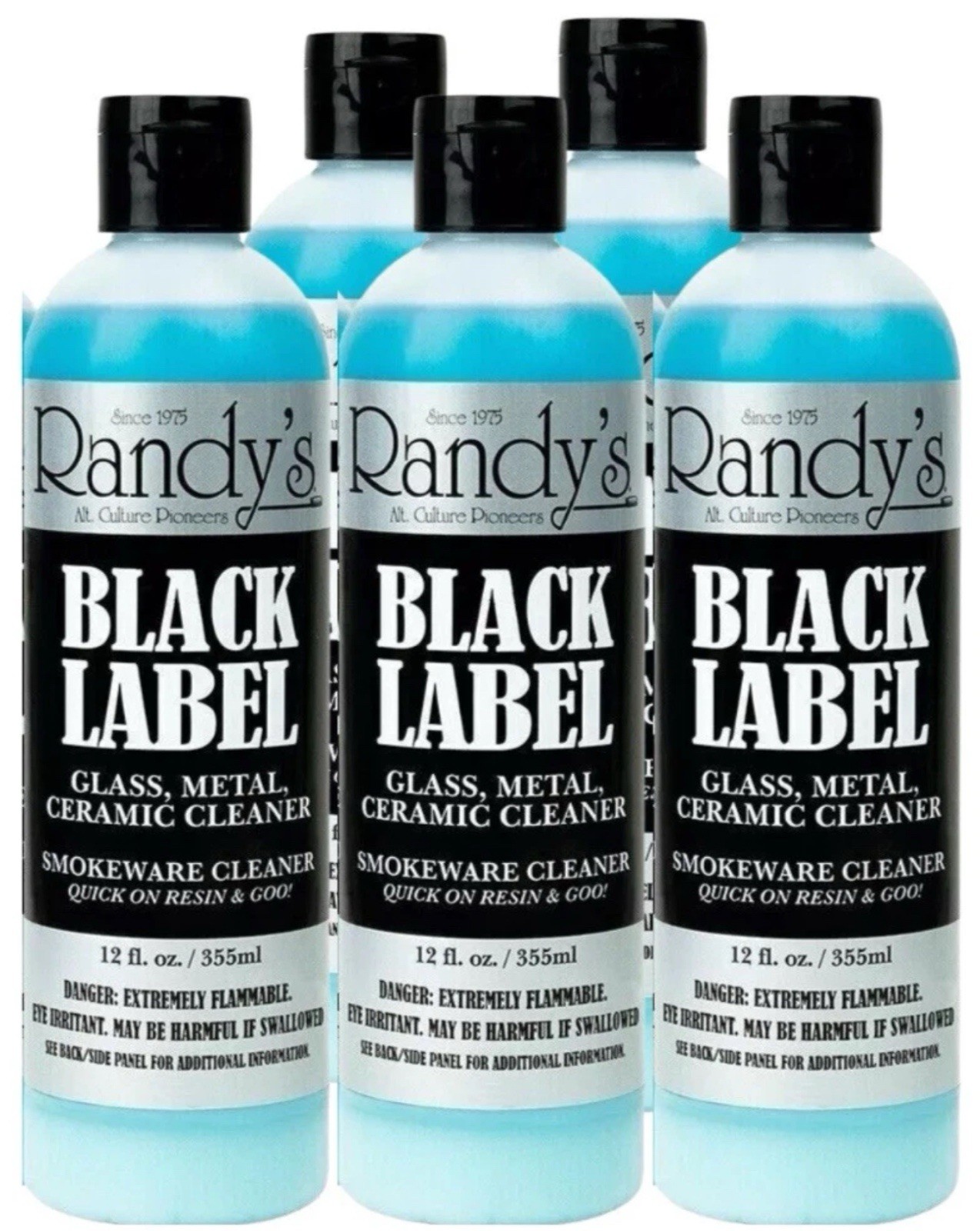 Randy’s Black Label Cleaner Pack Of 4x 12 oz Bottles (4 Pack)