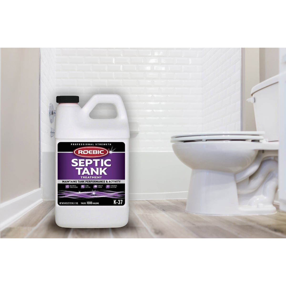 Roebic K-37 64 Oz. Septic Tank Treatment K37H-6 Roebic K37H-6 033051802378