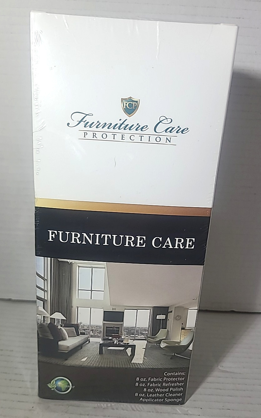 FCP Furniture Care Protection Cleaner Kit Leather Fabric Wood Factory Sealed Box