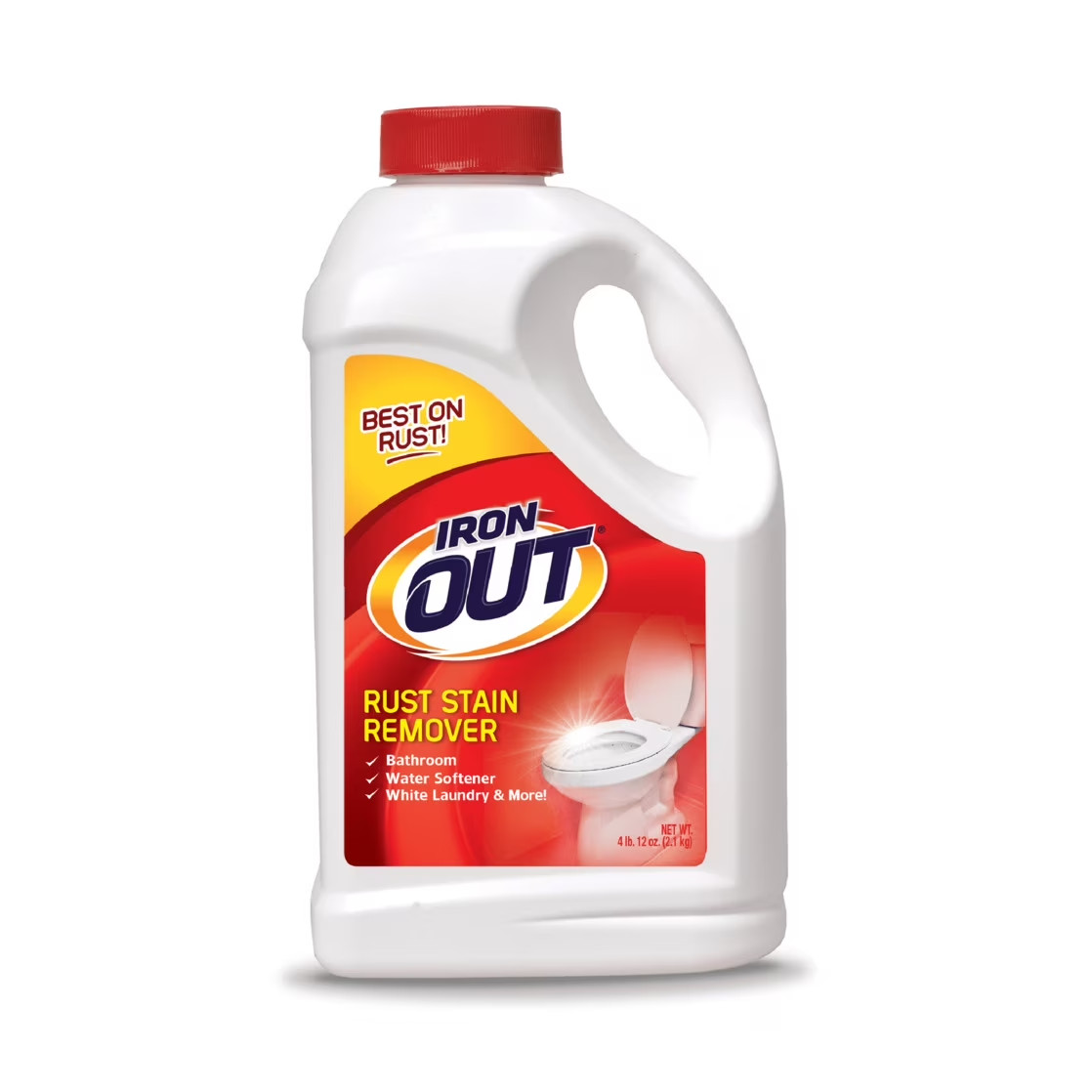 Iron Out Rust Stain Remover 4.75 lb Powder Cleaner for Toilets & Sinks